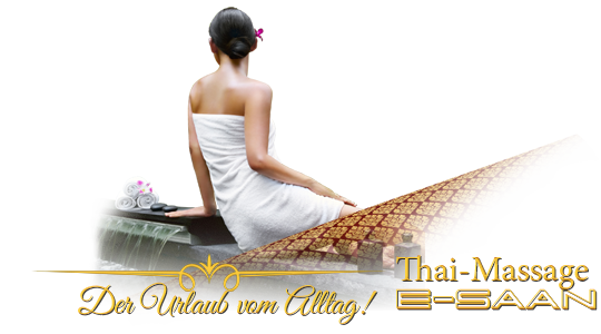 Abbildung (Bild) der traditionelle Thai-Massagebehandlung zu dem Gutschein für »E-Saan, der Urlaub vom Alltag!« bei E-Saan Thai-Massage „Wellness & Spa mit traditionelle Thaimassagebehandlungen in Davidstraße 20b in 73033 Göppingen
